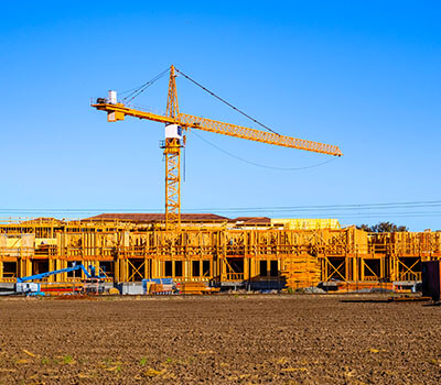 Image of a commercial housing development